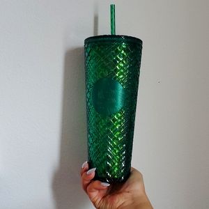 Starbucks Green Jeweled Cold Cup